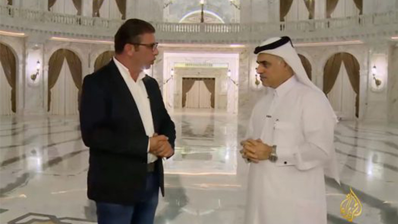 Interview with Mr. Mohamed Al Emadi CEO of Al Hazm at Al Jazeera