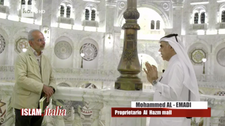 Mr. Mohammed Al Emadi CEO of Al Emadi Enterprises and Al Hazm Interview on Rai 3, Italy